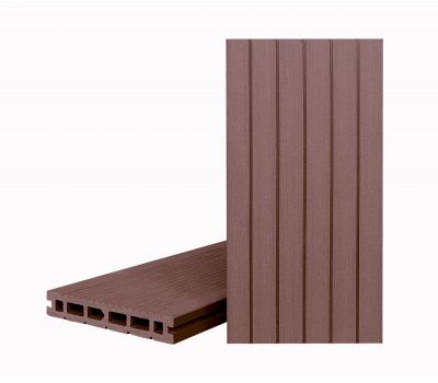 Террасная доска КЛАССИК пустотелая с пазом Орех Милано от производителя  Terrapol по цене 834 р