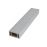 Перила нижнее 100х50 Extrusion Серый