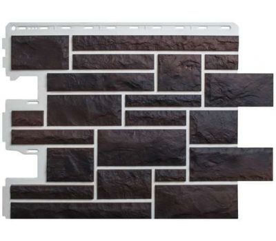 Фасадные панели (цокольный сайдинг)   Камень пражский 05 от производителя  Альта-профиль по цене 623 р