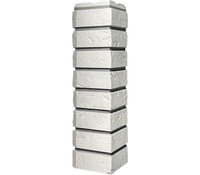 Угол наружный Коллекция кирпич баварский Белый от производителя  Fineber по цене 540 р