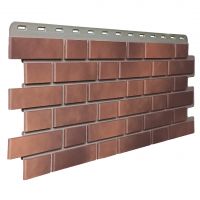 Фасадные панели (цокольный сайдинг) Кирпич Клинкерный 3D Керамически черный