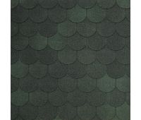 Гибкая черепица CAPRI verde 473