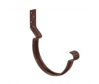 Крюк крепления желоба короткий RAL 8017 Тёмно Коричневый 150/100